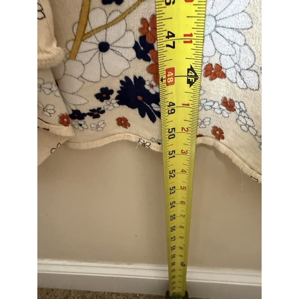 Free People Hidden Hills Maxi Kimono One Size Floral Boho - Picture 5 of 11
